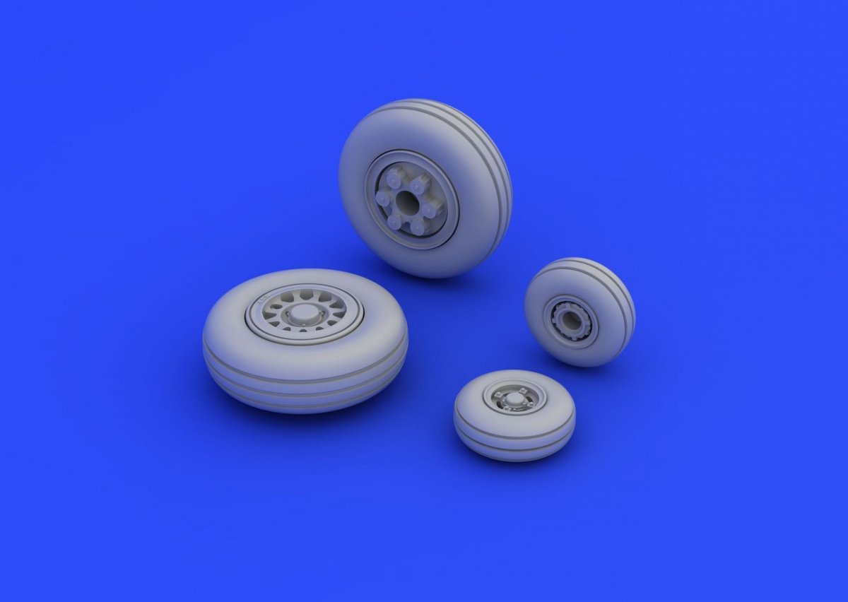 Eduard 672067 JAS-39 wheels 1/72 (REVELL) – image 5
