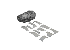 Eduard 6481037 P-38F/G Right Engine PRINT TAMIYA 1/48 – image 2