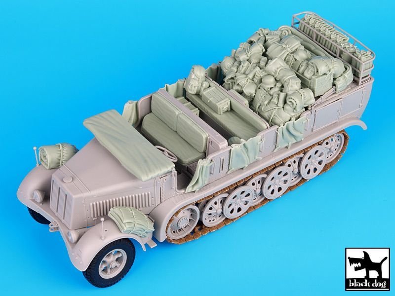 Black Dog T35072 Sd.Kfz 8 big accessories set 1/35 – zdjęcie 5