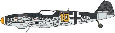 Fine Molds FL15 Messerschmitt Bf 109 K-4 1/72 – zdjęcie 3