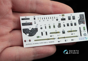 Quinta Studio QD48030 P-38G 3D-Printed &amp;amp; coloured Interior on decal paper (for Tamiya kit) 1/48 – Bild 4