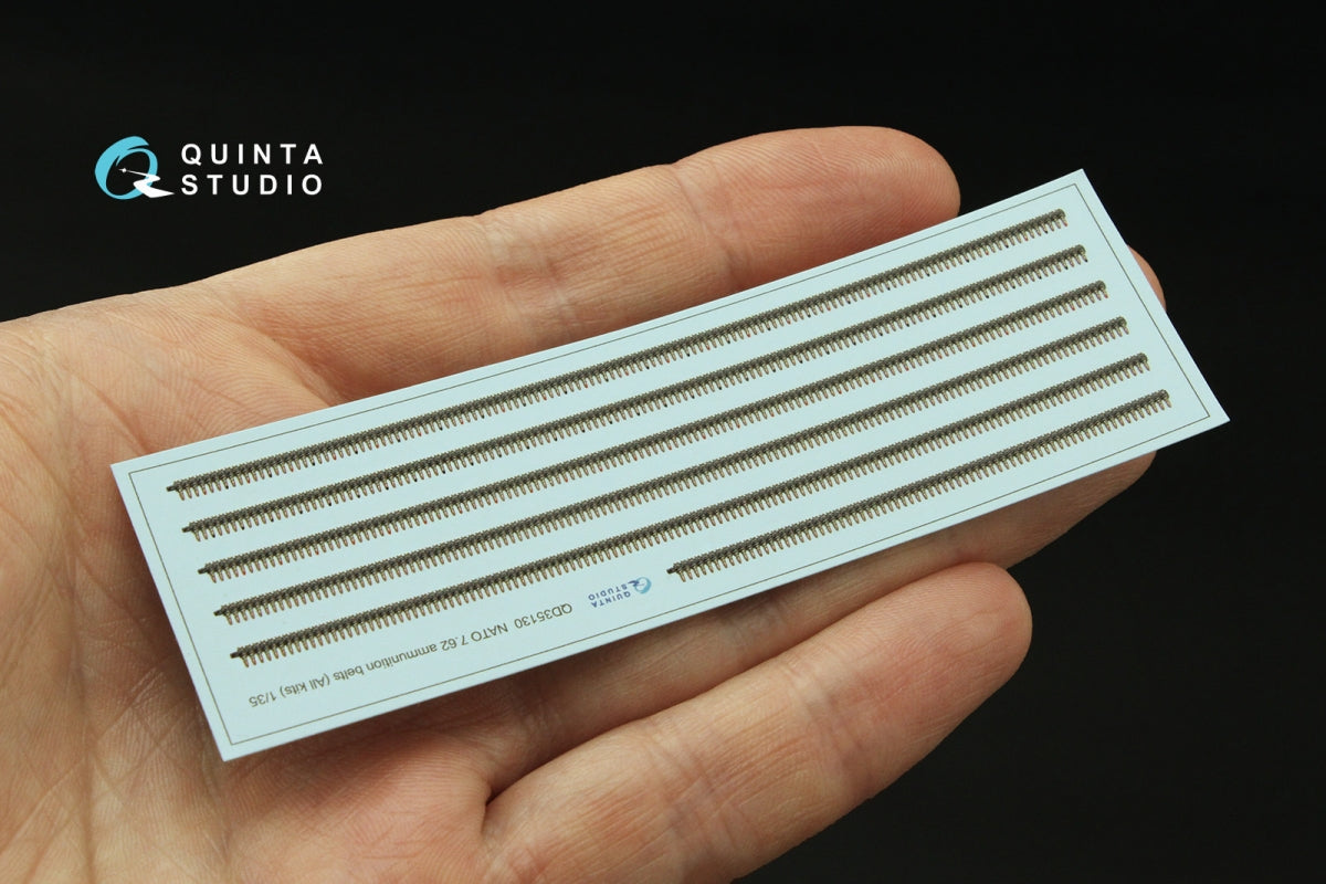 Quinta Studio QD35130 NATO 7.62 ammunition belts (All kits) 1/35 – image 3