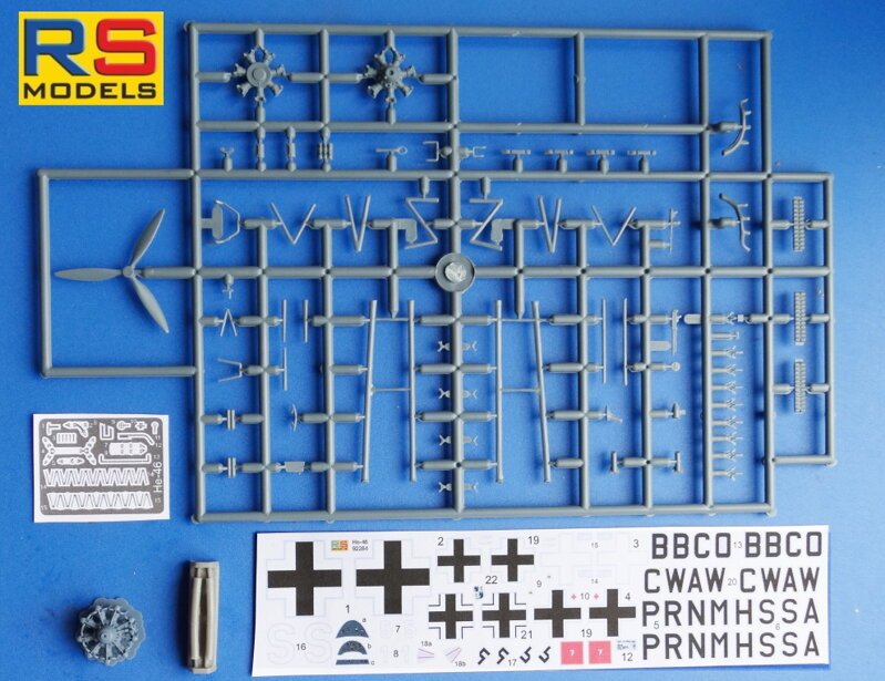 RS Models 92284 Heinkel He-46C Nachtschlacht 1/72 – zdjęcie 7