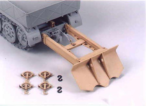 Tamiya 35243 Tank Recovery Accessory Set for German 18 Ton Half-Track 1/35 – zdjęcie 2