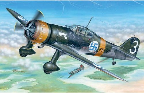 Specjal Hobby 48078 Fokker D.XXI 3. sarja with Mercury Engine 1/48