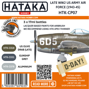 Hataka Hobby HTK-CP07 Late WW2 US Army Air Force (1943-45) – zdjęcie 2