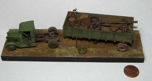 PST 72063 ZiS-10 Tractor with semi-trailer 1/72 – zdjęcie 2