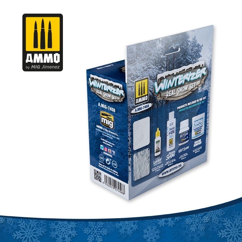 AMMO of Mig Jimenez 7458 WINTERIZER SET – zdjęcie 4