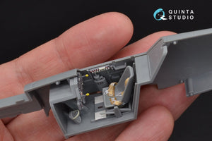 Quinta Studio QD48097 Bf 109E 3D-Printed &amp;amp; coloured Interior on decal paper (for Tamiya kit) 1/48 – zdjęcie 3