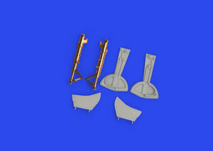 Eduard 648905 Bf 109K-4 undercarriage legs BRONZE Eduard 1/48 – zdjęcie 4