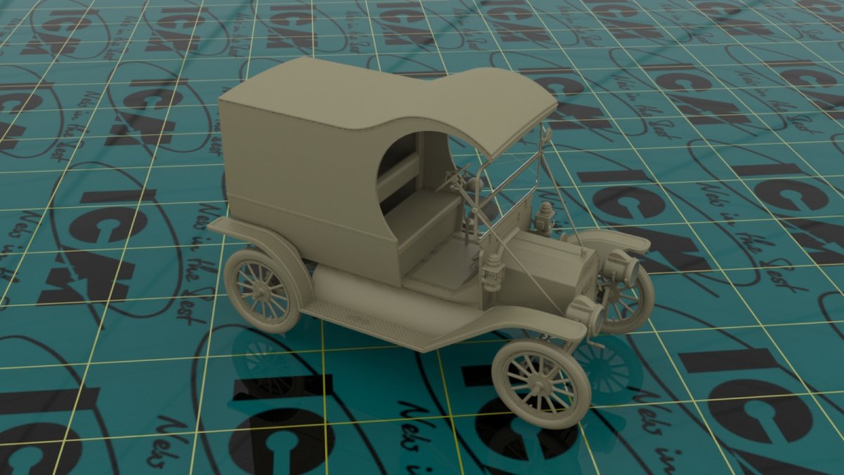 ICM 24008 Model T 1912 Light Delivery Car 1/24 – zdjęcie 2