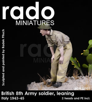 RADO Miniatures RDM35007 British 8. Army Italy 1943-45 PE &amp;amp; extra parts included (1/35)