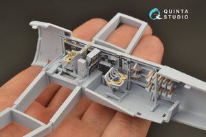 Quinta Studio QD48208 Ju 87B-1/B-2/R-2 3D-Printed &amp;amp; coloured Interior on decal paper ( Airfix ) 1/48 – zdjęcie 4