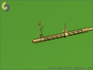 Master AM-48-055 German aircraft machine gun MG 15 - turned barrels and etched sights (2pcs) 1/48 – zdjęcie 5