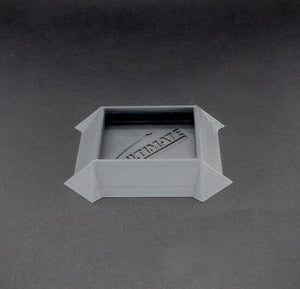 Ultimate Modeling UMP067 Ultimate Glue Bottle Holder (for Tamiya) Gunmetal Gray