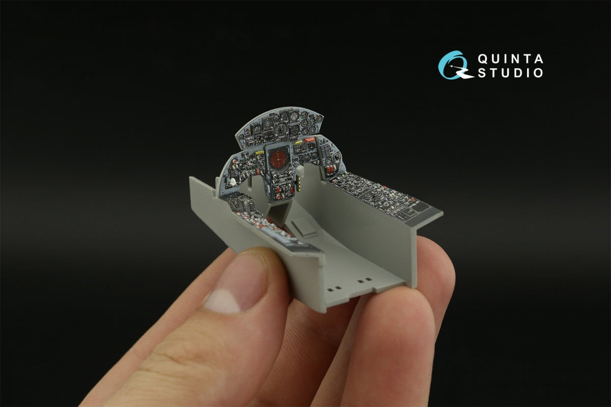 Quinta Studio QD32180 F-104S 3D-Printed coloured Interior on decal paper (Italeri) 1/32 – immagine 9