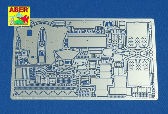 Obusier allemand Aber 35154 LeFH 18, 105 mm (AFV) (1/35)
