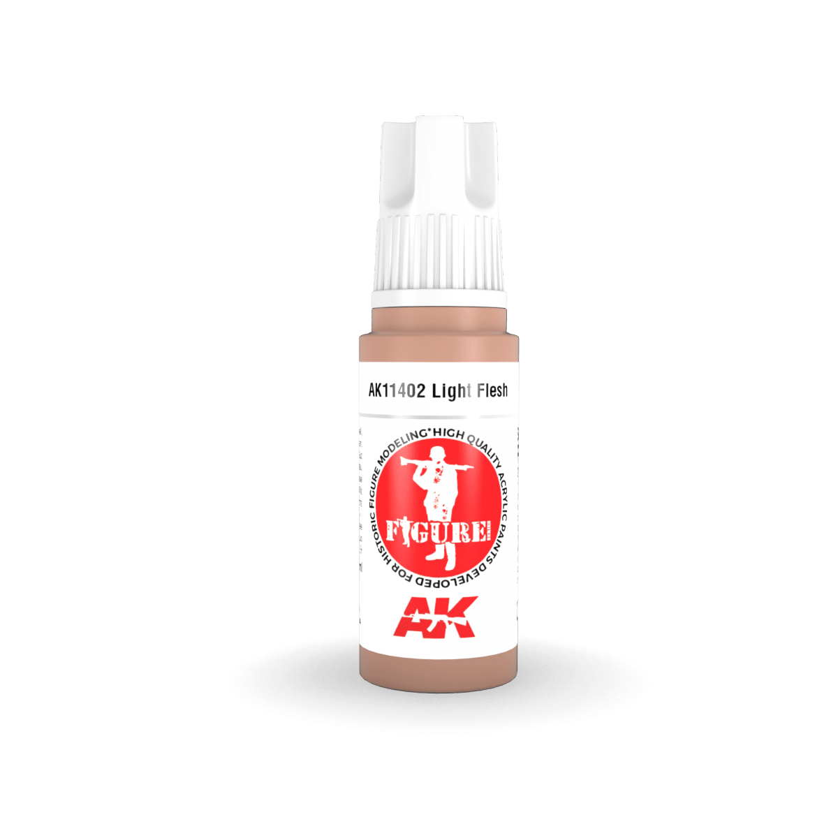 AK Interactive AK11402 Light Flesh 17ml – image 2