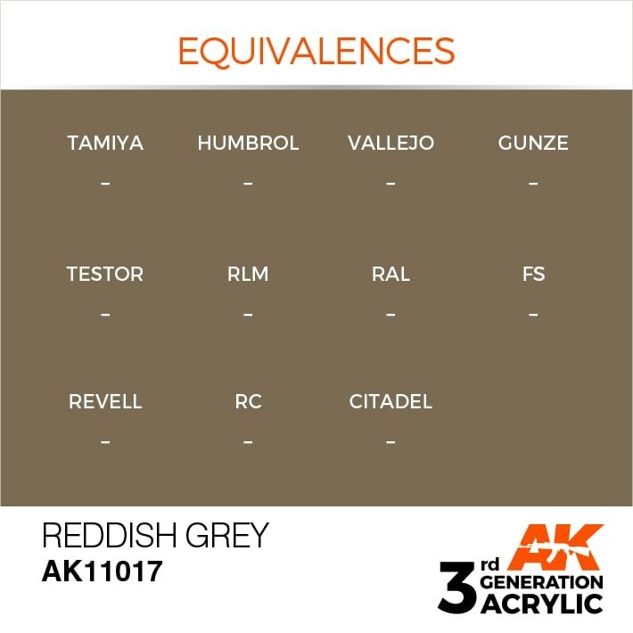 AK Interactive AK11017 Reddish Gray 17ml – image 3