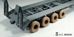 E.T. Model P35-119 US M747 Heavy Equipment Semi-Trailer Sagged wheels For Meng Kit 1/35 – zdjęcie 7