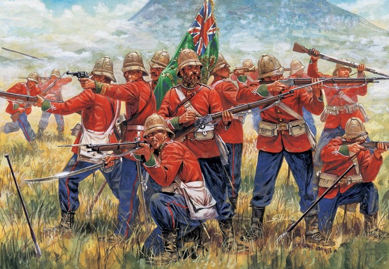 Italeri 6050 FIGURKI-ZULU WAR BRITISH INFANTRY 1/72 – zdjęcie 2