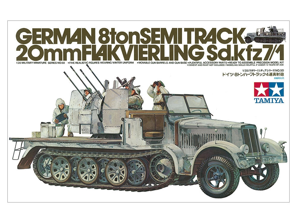 Tamiya 35050 German Half Track Sdkfz 7/1 1/35 – zdjęcie 2
