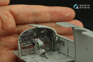 Quinta Studio QD32204 B-25J Mitchell Gun nose 3D-Printed &amp;amp; coloured Interior on decal paper (HK models) 1/32 – zdjęcie 7