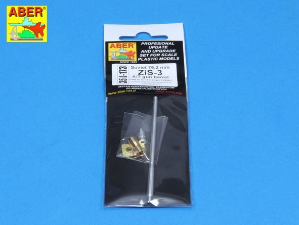 Aber 35L-173 Gun barrel for ZiS-3 A/T used on SU-76 and as gun FK288(r) 1/35 – zdjęcie 7