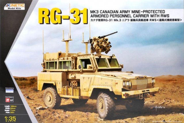 Kinetic K61010 RG-31 MK3 CANADIAN ARMY 1/35