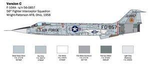 Italeri 2515 F-104 STARFIGHTER A/C 1/32 – zdjęcie 6