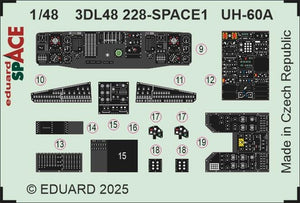 Eduard 3DL48228 UH-60A SPACE ICM 1/48 – image 4