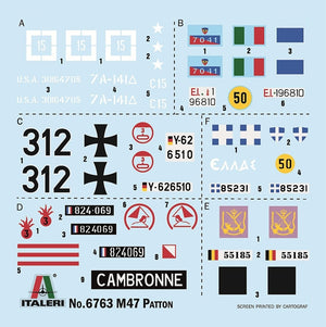 Italeri 6763 M47 Patton (New Parts) 1/35 – zdjęcie 6