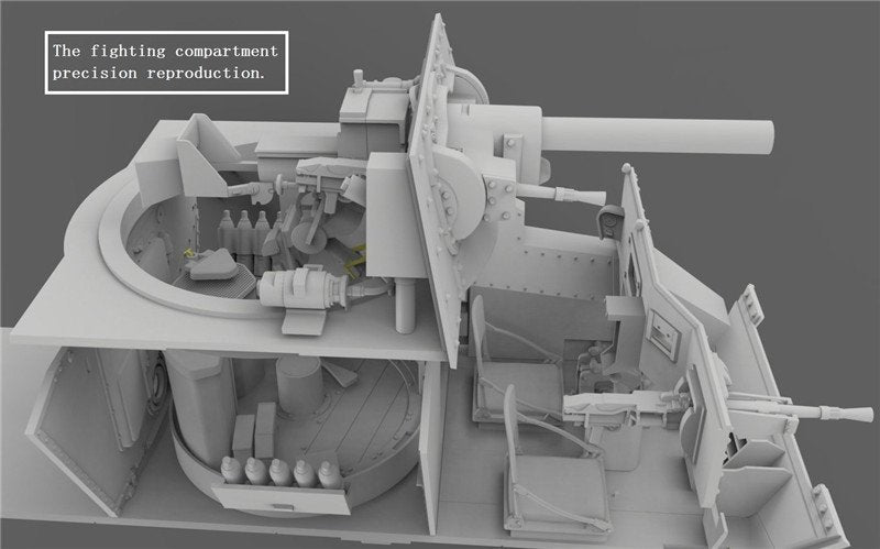 Gecko Models 35GM0001 CRUISER TANK MK.II ACS WITH INTERIOR 1/35 – image 12