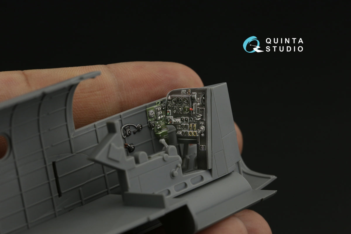 Quinta Studio QDS-48379 Bristol Beaufort Mk.I 3D-Printed &amp;amp; colored Interior on decal paper (ICM) (Small version) 1/48 – image 6