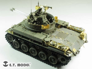 E.T. Model E35-198 US Army M42A1 Self-Propelled Anti-Aircraft gun late type (For AFV CLUB Kit) 1/35 – zdjęcie 3