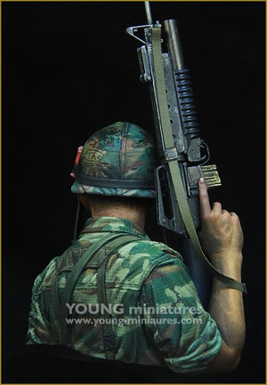 Young Miniatures YM1866 US 1st Cavalry Div Vietnam 1970 1/10 – zdjęcie 5