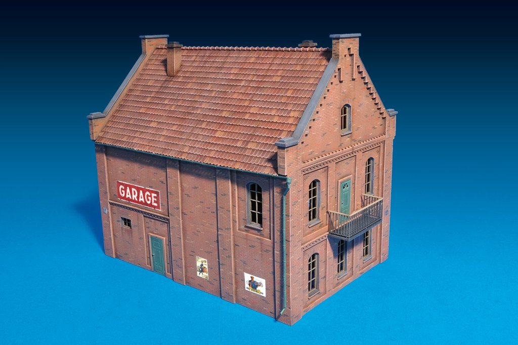 MiniArt 72031 BUILDING WITH GARAGE 1/72 – zdjęcie 3