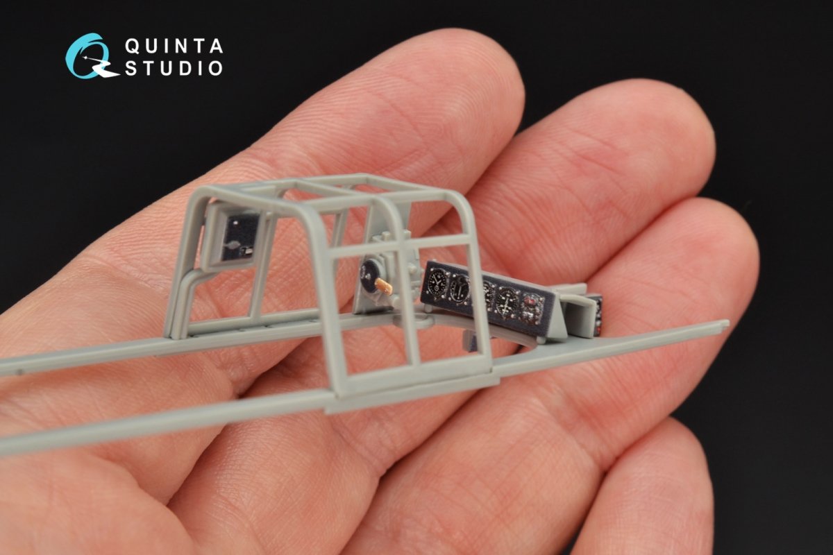 Quinta Studio QD32063 Bf 110C/D 3D-Printed &amp;amp; coloured Interior on decal paper (for Dragon kit) 1/32 – zdjęcie 10