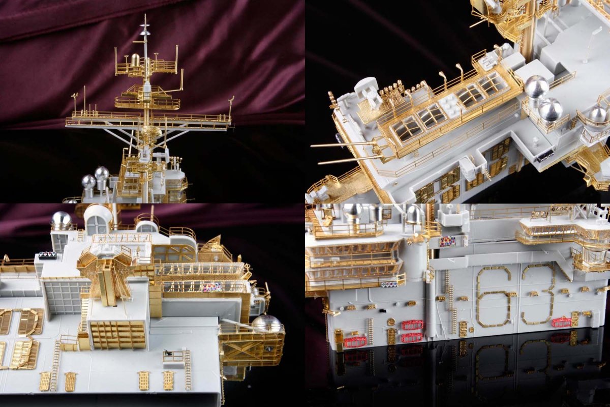 MK1 Design MS-35041 CV-63 Kitty Hawk Detail-UP 1/350 – zdjęcie 4
