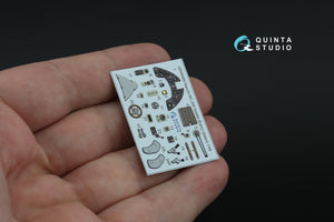 Quinta Studio QD48466 Macchi MC.200 Saetta (Early) 3D-Printed colored Interior on decal paper (Italeri) 1/48 – image 7