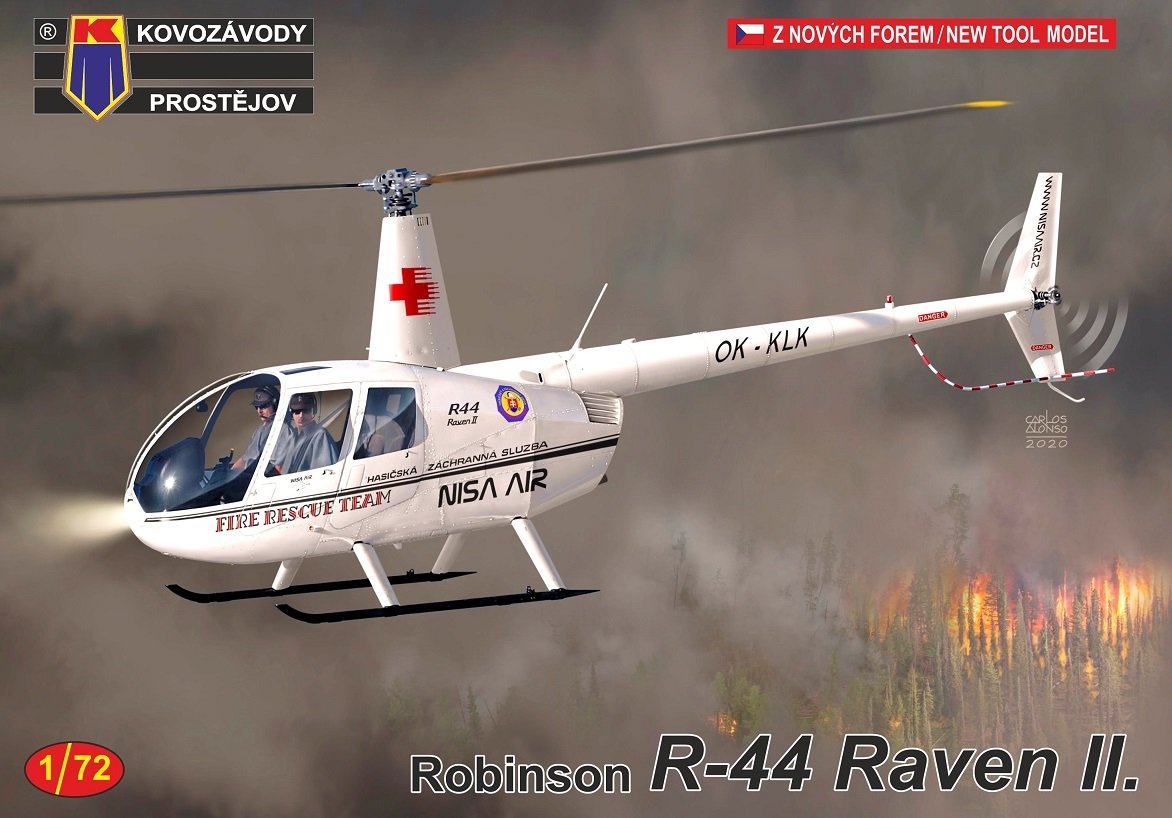 Kovozavody Prostejov KPM0215 Robinson R-44 Raven II. 1/72