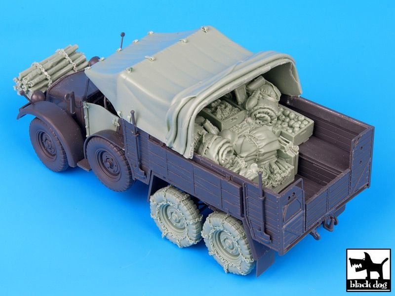 Black Dog T35074 Krupp Protze big accessories set 1/35 – image 5