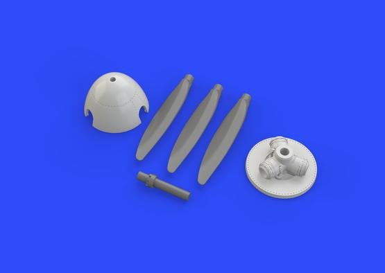 Eduard 648288 Bf 109F propeller LATE 1/48 EDUARD – zdjęcie 5