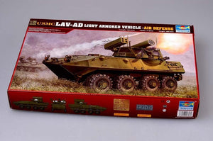 Trumpeter 00393 USMC LAV-AD Light Armored Vehicle-Air Defense 1/35 – zdjęcie 2