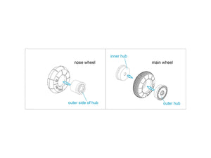 Quinta Studio QT48024 Ka-52 Wheels with separate hubs and weighted tires (Zvezda) 1/48 – zdjęcie 6