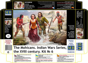 Master Box 35234 The Mohicans. Indian Wars Series, the XVIII century. Kit No 6 1/35 – zdjęcie 2