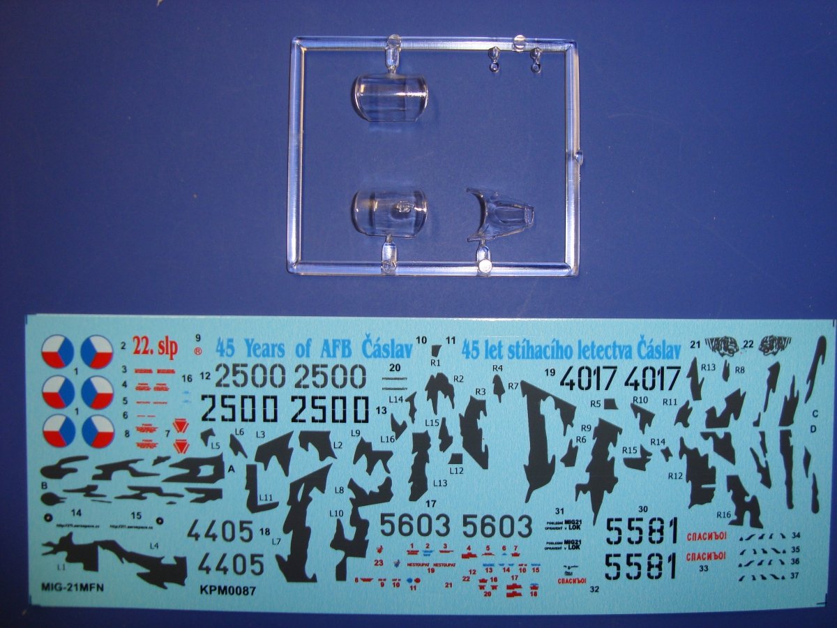 Kovozavody Prostejov KPM0087 MiG-21-MFN Fishbed CzAF 1/72 – image 5