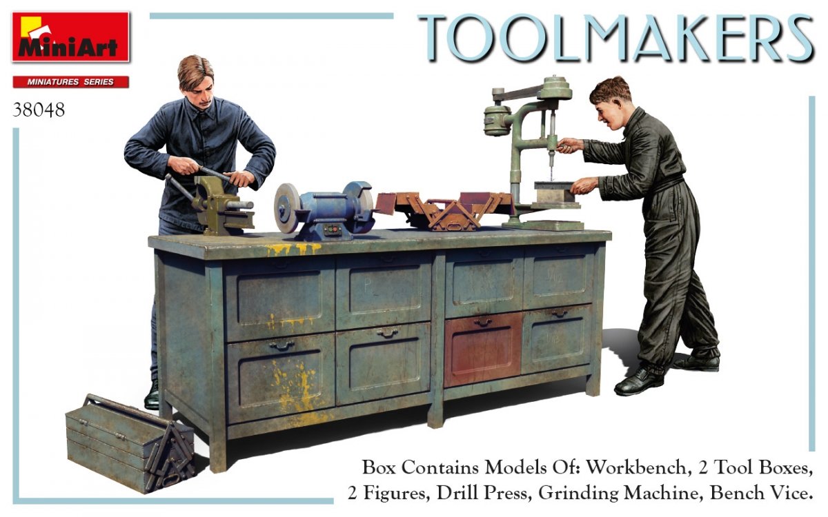 Miniart 38048 Toolmakers 1/35 – zdjęcie 5