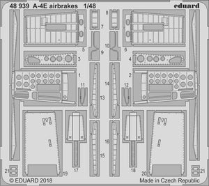 Eduard 48939 A-4E airbrakes HOBBY BOSS 1/48