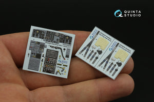Quinta Studio QDS-48429 Westland Sea King HAS.1 3D-Printed &amp;amp; coloured Interior on decal paper (Airfix) (Small version) 1/48 – zdjęcie 4